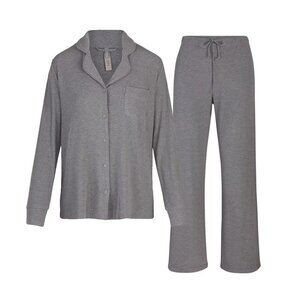 SKIMS Soft Lounge PJ Set in Heather Grey Size XS & L